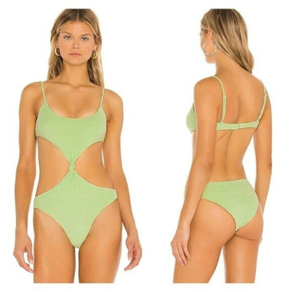 Lovers and Friends Paetyn One Piece - Lime Green